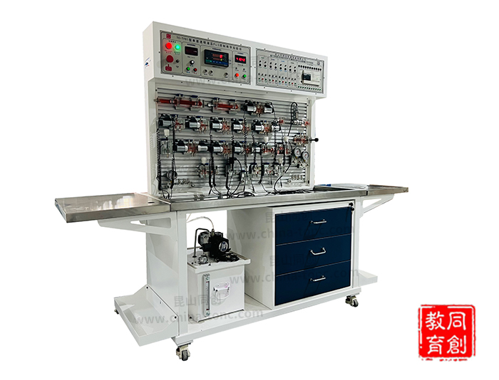 TC-TY01型单面透明液压PLC控制教学实验台